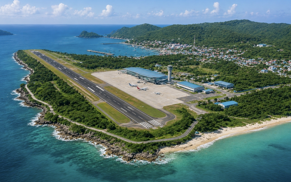 Việt Nam sẽ xây thêm một sân bay mới, tọa lạc trên đảo tiền tiêu ở cực Tây Nam Tổ quốc, vốn đầu tư 29.000 tỷ