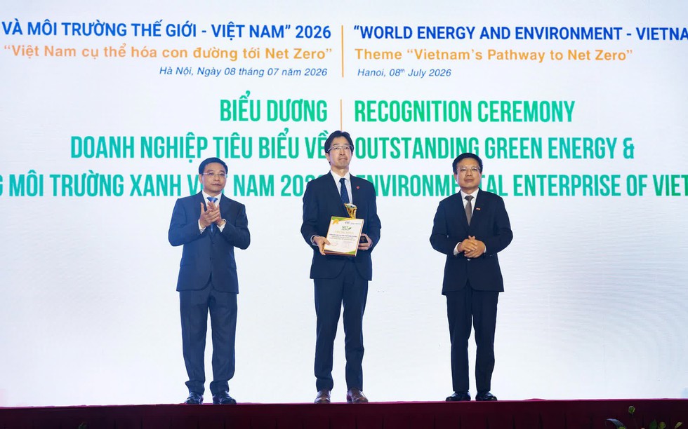 VPBank được vinh danh Doanh nghiệp dẫn đầu về năng lượng môi trường xanh