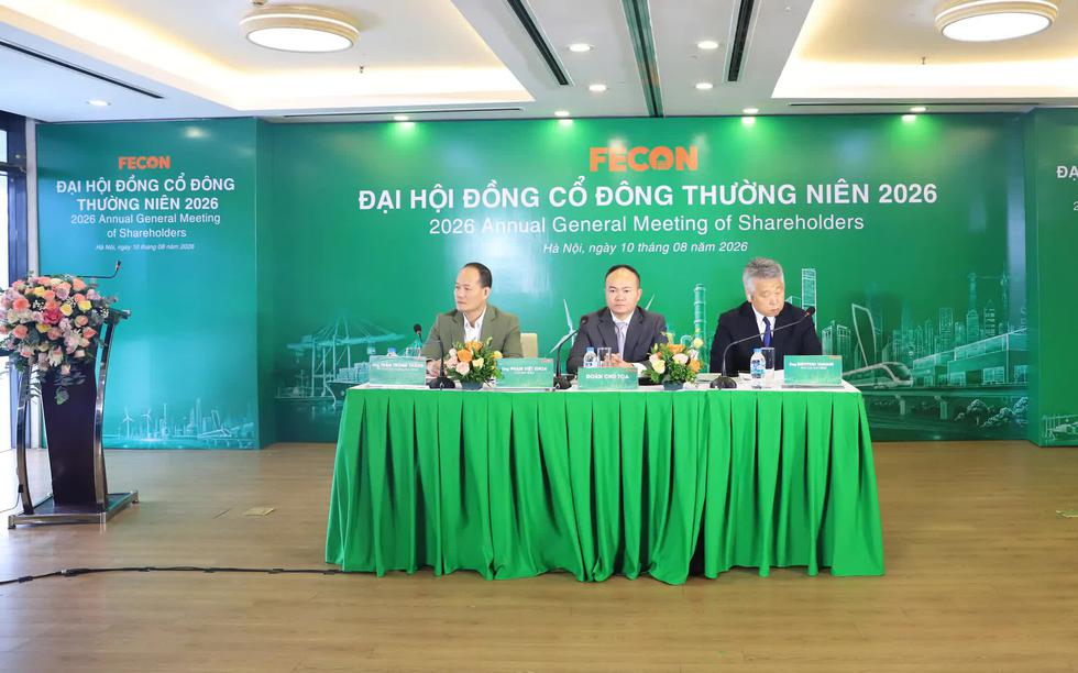 ĐHCĐ FECON 2026: Mục tiêu lợi nhuận tăng 160%, củng cố nền tảng cho chu kỳ hạ tầng mới