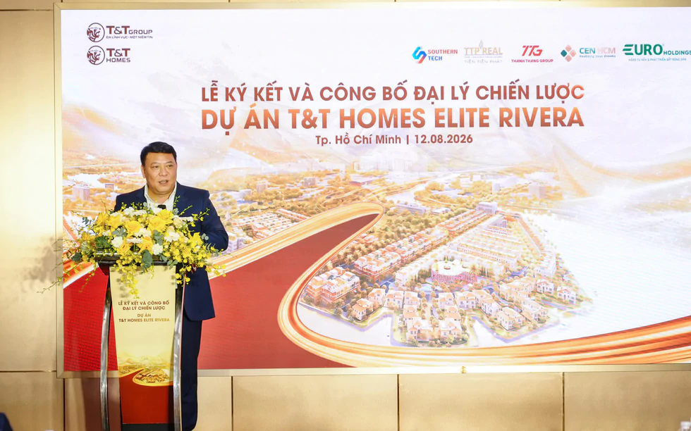 T&T Homes công bố 5 đại lý chiến lược, chuẩn bị mở bán T&T Homes Elite Rivera
