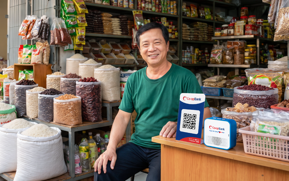 VNPAY trang bị loa thông báo giao dịch: Bước đầu để hộ kinh doanh tiếp cận công nghệ trong hoạt động buôn bán hàng ngày