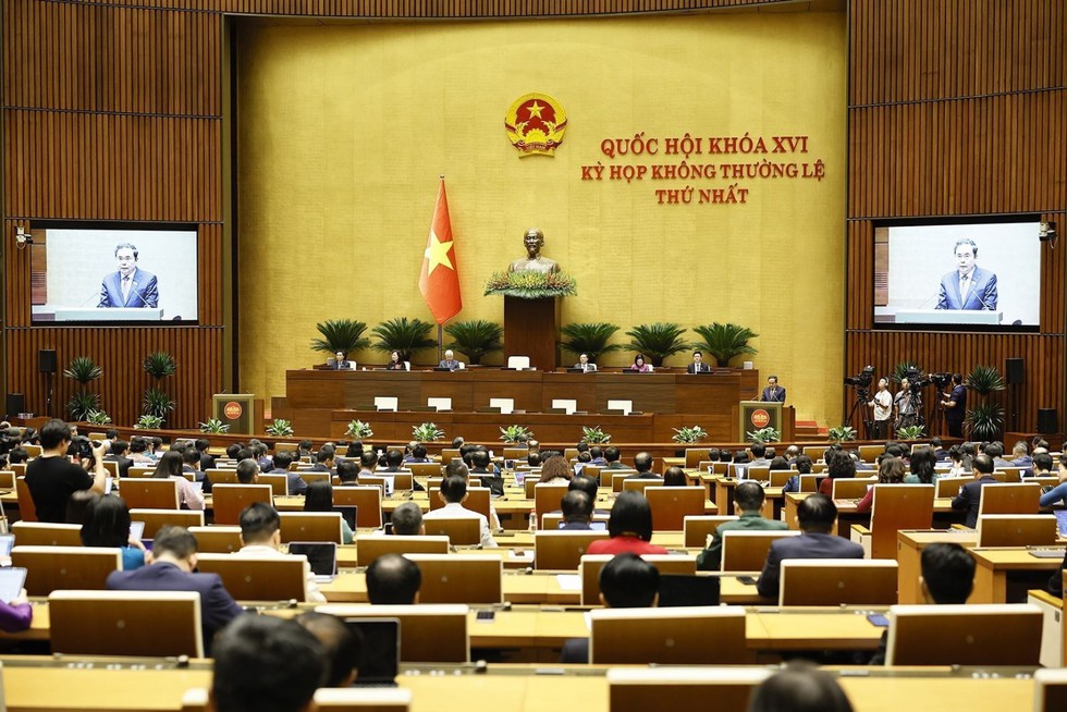 Bế mạc Kỳ họp không thường lệ thứ Nhất, Quốc hội khóa XVI