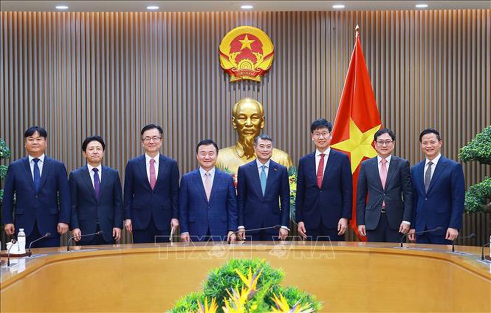Thủ tướng Lê Minh Hưng: Việt Nam mong muốn Samsung cùng đồng hành trong quá trình nâng cao năng lực công nghệ