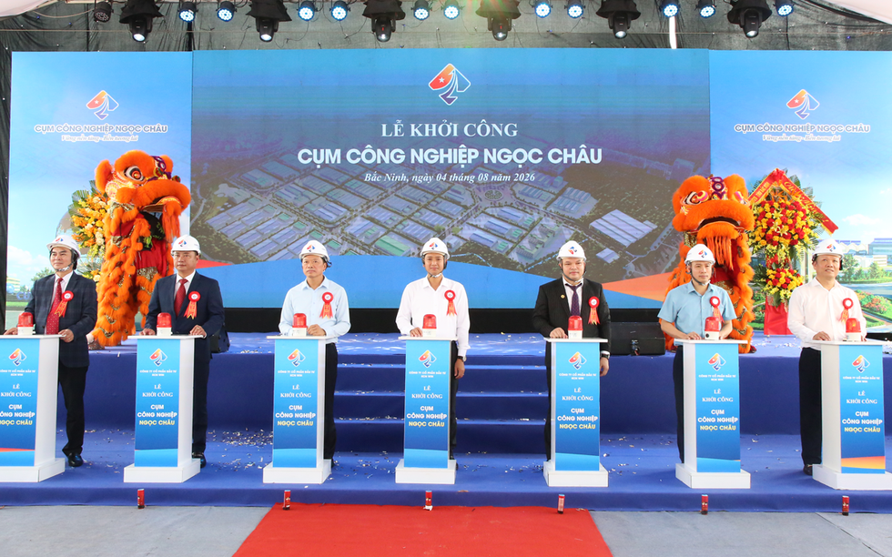 Bắc Ninh khởi công Cụm công nghiệp Ngọc Châu