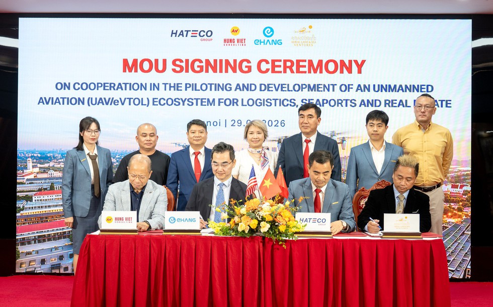 Hateco hợp tác cùng các đối tác quốc tế, nghiên cứu phát triển hàng không không người lái tại Việt Nam