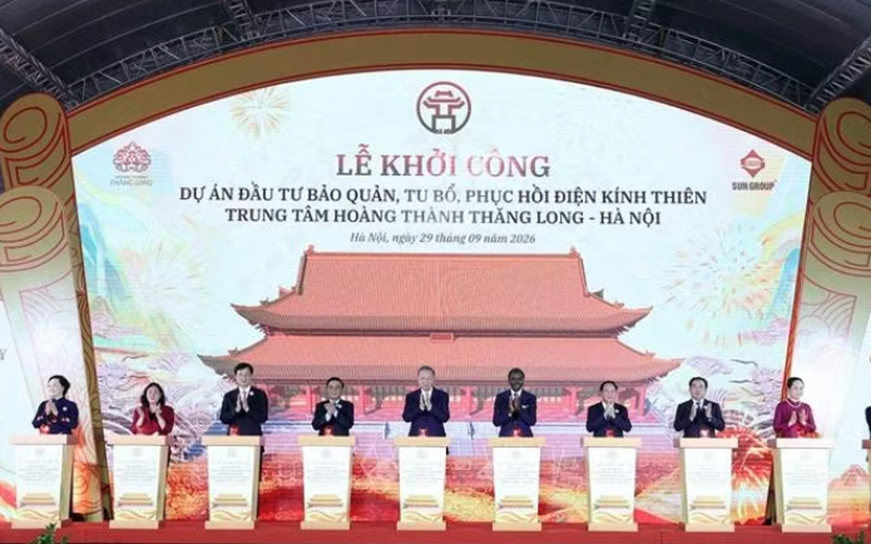 Tổng Bí thư, Chủ tịch nước Tô Lâm dự Lễ khởi công Dự án đầu tư bảo quản, tu bổ, phục hồi Điện Kính Thiên