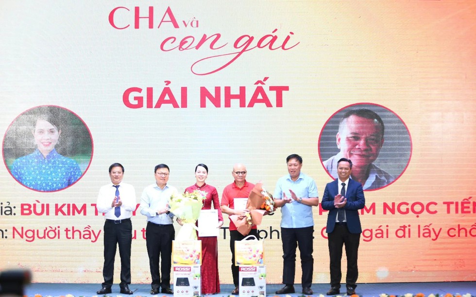 Trao giải cuộc thi viết “Cha và con gái” lần 4: Hơn 1.000 bài viết lan tỏa giá trị gia đình, 13 tác phẩm được vinh danh
