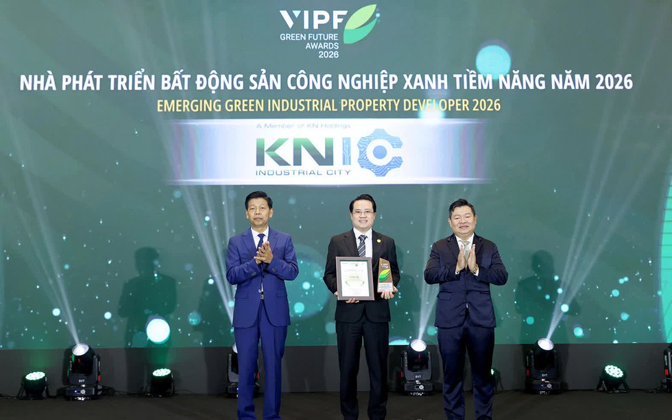 Tập đoàn KN Holdings lần thứ ba liên tiếp được vinh danh tại “Vì Tương lai Xanh 2026”