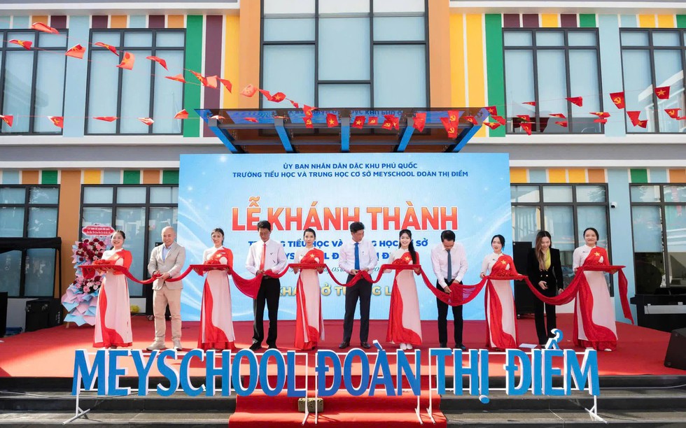 Meyschool Đoàn Thị Điểm khai giảng, đưa tiện ích giáo dục vào vận hành tại Meyhomes Capital Phú Quốc