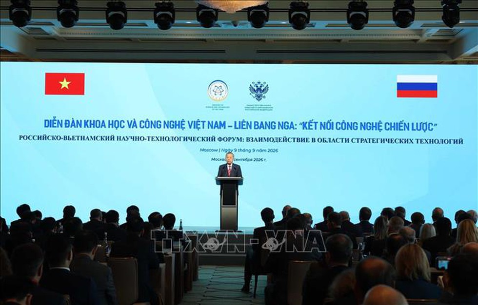 Tổng Bí thư, Chủ tịch nước Tô Lâm dự Diễn đàn Khoa học công nghệ Việt Nam - LB Nga