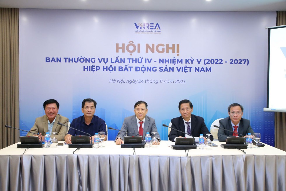 Hội nghị Ban Thường vụ Hiệp hội Bất động sản Việt Nam lần thứ IV nhiệm kỳ 2022 - 2027