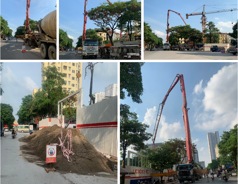 Công ty CP Đầu tư xây dựng Đại Kim: Lấn chiếm lòng đường như 