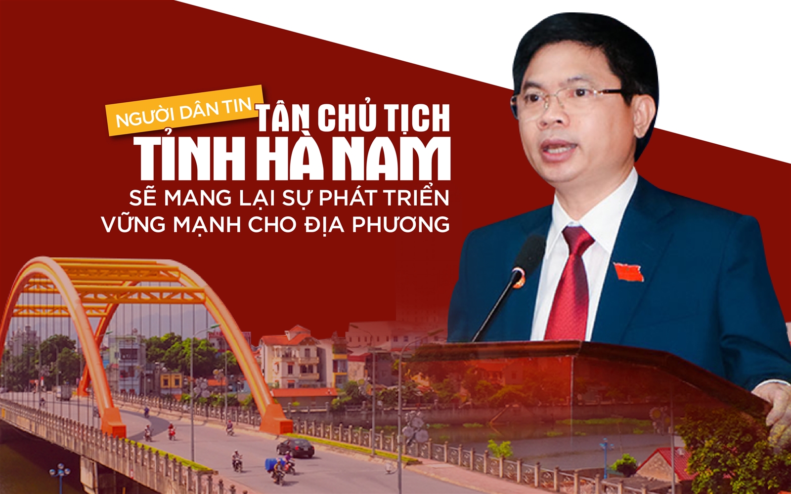 Người dân tin tân Chủ tịch tỉnh sẽ mang lại sự phát triển vững mạnh cho Hà Nam