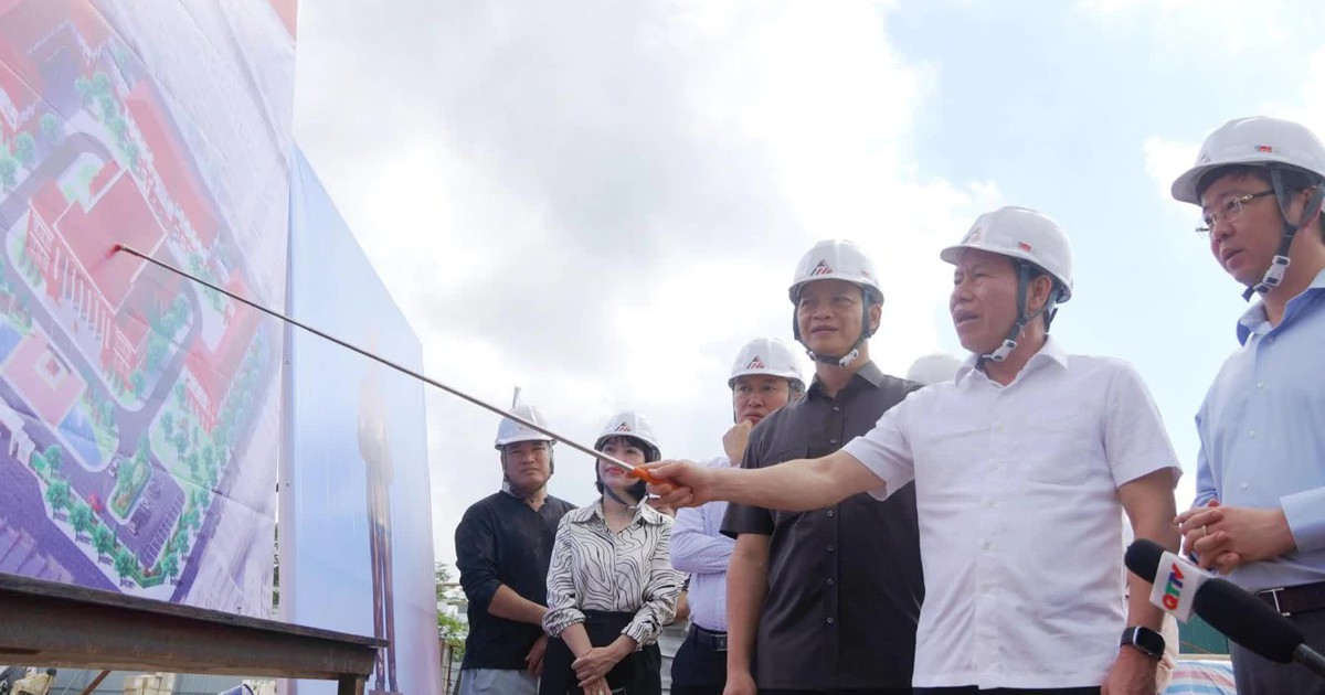 Quảng Trị: Phó Thủ tướng Lê Tiến Châu kiểm tra tiến độ các dự án trường học