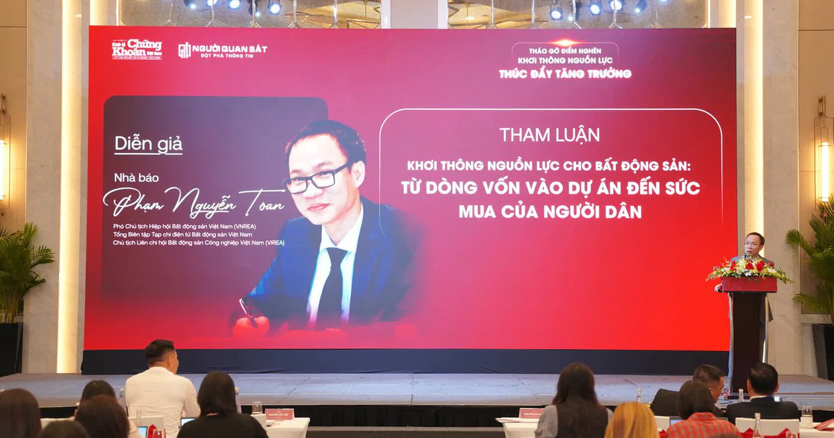 Phó Chủ tịch VNREA Phạm Nguyễn Toan: "Khơi thông bất động sản chính là sự tháo bỏ những mắt xích để giải phóng nguồn lực, kích hoạt cho tăng trưởng"