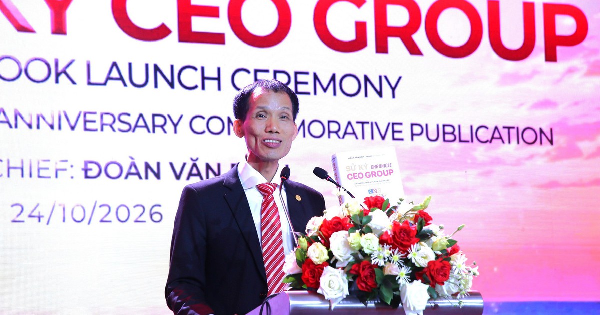 Ra mắt ấn phẩm Sử ký đặc biệt chào mừng Kỷ niệm 25 năm thành lập CEO Group
