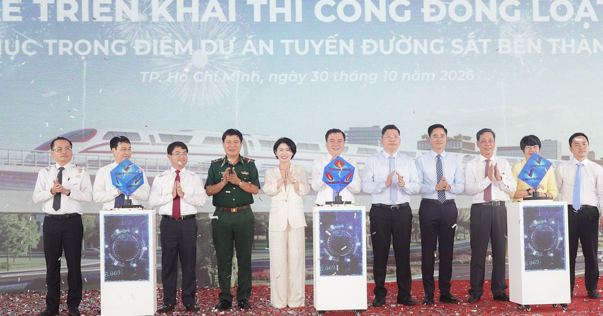 TP.HCM thi công đồng loạt tuyến đường sắt Bến Thành - Cần Giờ
