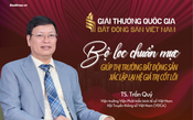 Viện trưởng VIDE: "Giải thưởng Quốc gia Bất động sản Việt Nam lần thứ II là "đòn bẩy" góp phần tăng tính minh bạch và nuôi dưỡng động lực đổi mới sáng tạo toàn ngành"
