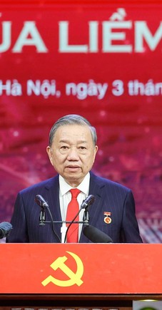 Toàn văn bài phát biểu của Tổng Bí thư Tô Lâm tại Lễ tuyên dương Bí thư Chi bộ xuất sắc và trao Giải Búa liềm Vàng lần thứ X