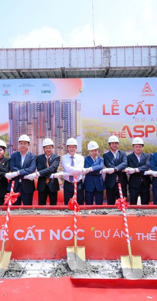 The Aspira cất nóc vượt tiến độ: Bảo chứng năng lực triển khai của Sai Gon High Rise