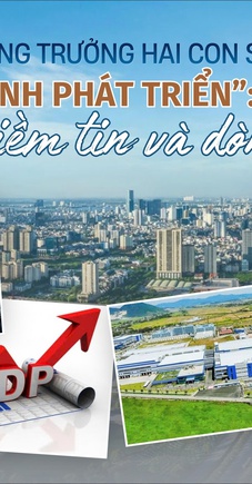 Mục tiêu tăng trưởng hai con số là “mệnh lệnh phát triển”: Bài toán niềm tin và dòng vốn