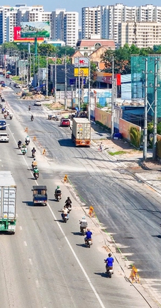 Đại lộ 14 làn xe làm thay đổi diện mạo thị trường bất động sản Đông Bắc TP.HCM
