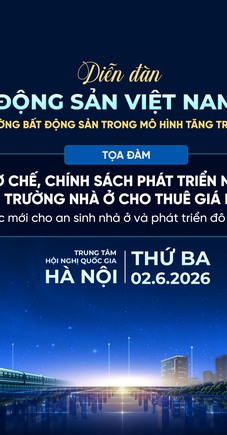 Diễn đàn Bất động sản Việt Nam 2026: Gợi mở hướng phát triển nhà ở cho thuê giá hợp lý, kiến tạo trụ cột chiến lược mới