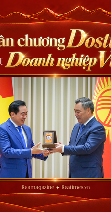 Huân chương Dostuk và hành trình của một doanh nghiệp Việt tại Kyrgyzstan