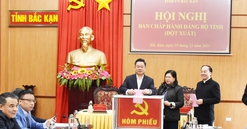 Hội nghị đột xuất Ban Chấp hành Đảng bộ tỉnh Bắc Kạn khóa XII: Lấy phiếu tín nhiệm các chức danh lãnh đạo chủ chốt