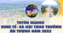 Tuyên Quang: Kinh tế - xã hội tăng trưởng ấn tượng năm 2023