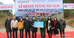 Lạng Sơn: Khánh thành công trình đường kiểm tra cột mốc biên giới số 1232