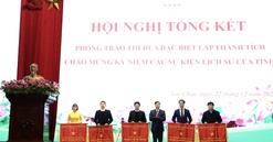 Lai Châu: Tổng kết phong trào thi đua đặc biệt lập thành tích chào mừng kỷ niệm các sự kiện lịch sử
