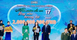 SHB ủng hộ 2 tỷ đồng góp phần mang “mùa xuân cho em” dịp Tết Giáp Thìn