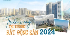 Triển vọng thị trường bất động sản 2024: Đường chân trời sáng lên sau "bão"