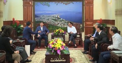 Bình Định: Kêu gọi Tập đoàn INPYUNG Hàn Quốc đầu tư vào Bình Định