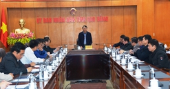 Cao Bằng: Họp Ban Chỉ đạo giải phóng mặt bằng Dự án đầu tư xây dựng tuyến cao tốc Đồng Đăng - Trà Lĩnh