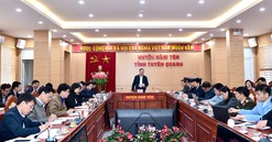 Tuyên Quang: Phó Chủ tịch UBND tỉnh kiểm tra tiến độ thực hiện công tác bồi thường, giải phóng mặt bằng Dự án cao tốc Tuyên Quang-Hà Giang