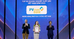 PVcomBank là một trong 50 Doanh nghiệp xuất sắc nhất Việt Nam theo đánh giá của Vietnam Report