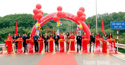 Tuyên Quang: Khánh thành cầu Bạch Xa huyện Hàm Yên