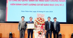 Trường Đại học Luật, Đại học Huế: Tiếp tục khẳng định chất lượng, vị thế, uy tín trong hệ thống giáo dục đại học Việt Nam