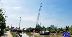 Tiền Giang: Tập trung thực hiện công tác giải phóng mặt bằng dự án Đường giao thông hai bên bờ sông Bảo Định