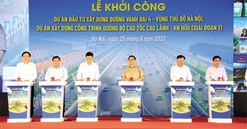 Dự án đường Vành đai 4 - Vùng Thủ đô: Tăng tốc từng ngày