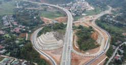 Vận hành thử nút giao IC18 cao tốc Nội Bài - Lào Cai