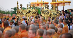 Hơn 500 Tăng ni sư tham dự Lễ An vị Tôn tượng Bồ Tát Di Lặc quy mô trên núi Bà Đen, Tây Ninh