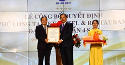 Quảng Nam: Phú Long Tam Kỳ Hotel & Restaurant đạt chuẩn 4 sao