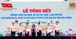 Hòa Phát hỗ trợ xây dựng hơn 1.500 căn nhà cho người nghèo trên cả nước