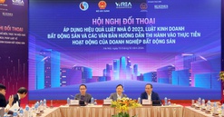 Hội nghị Đối thoại “Tuyên truyền, phổ biến, thực thi hiệu quả chính sách, pháp luật về đất đai, nhà ở, kinh doanh bất động sản”