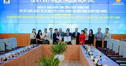 Thừa Thiên Huế ký kết thỏa thuận hợp tác với WWF Việt Nam