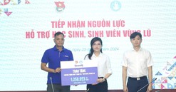 Cộng đồng góp 1, Vinamilk góp thêm 1 để nhân đôi hỗ trợ cho học sinh các tỉnh gặp thiên tai