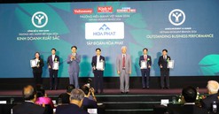 Hòa Phát lọt top 10 Thương hiệu Mạnh – Kinh doanh xuất sắc 2024